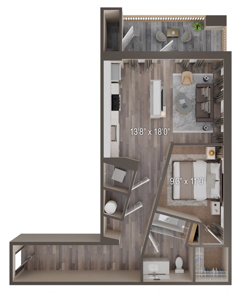 UNIT A3 ALT at Tiffany Flats, Ohio